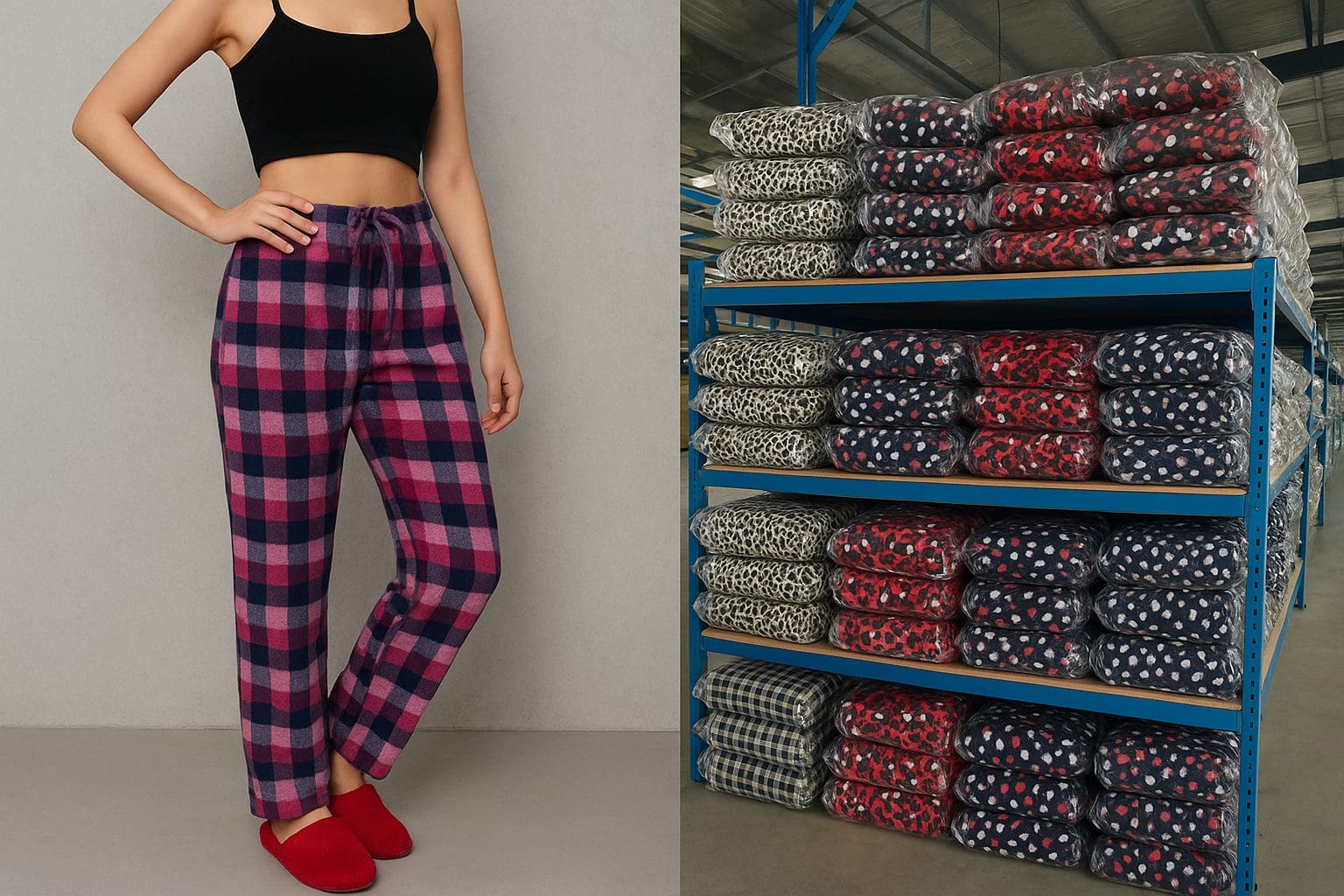 Kadın Polar Pijama Alt