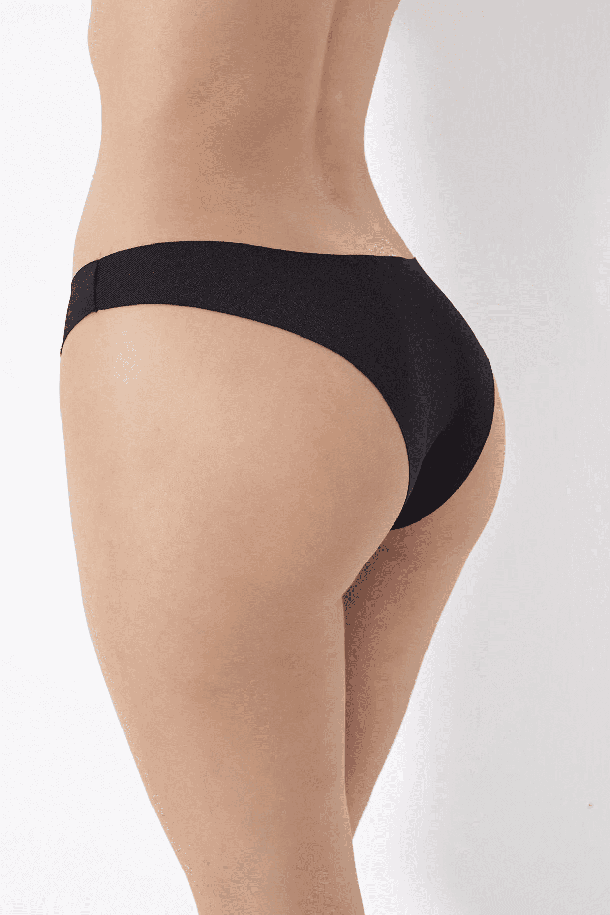 NBB Siyah 3'lü Lazer V Shape Brazillian Külot