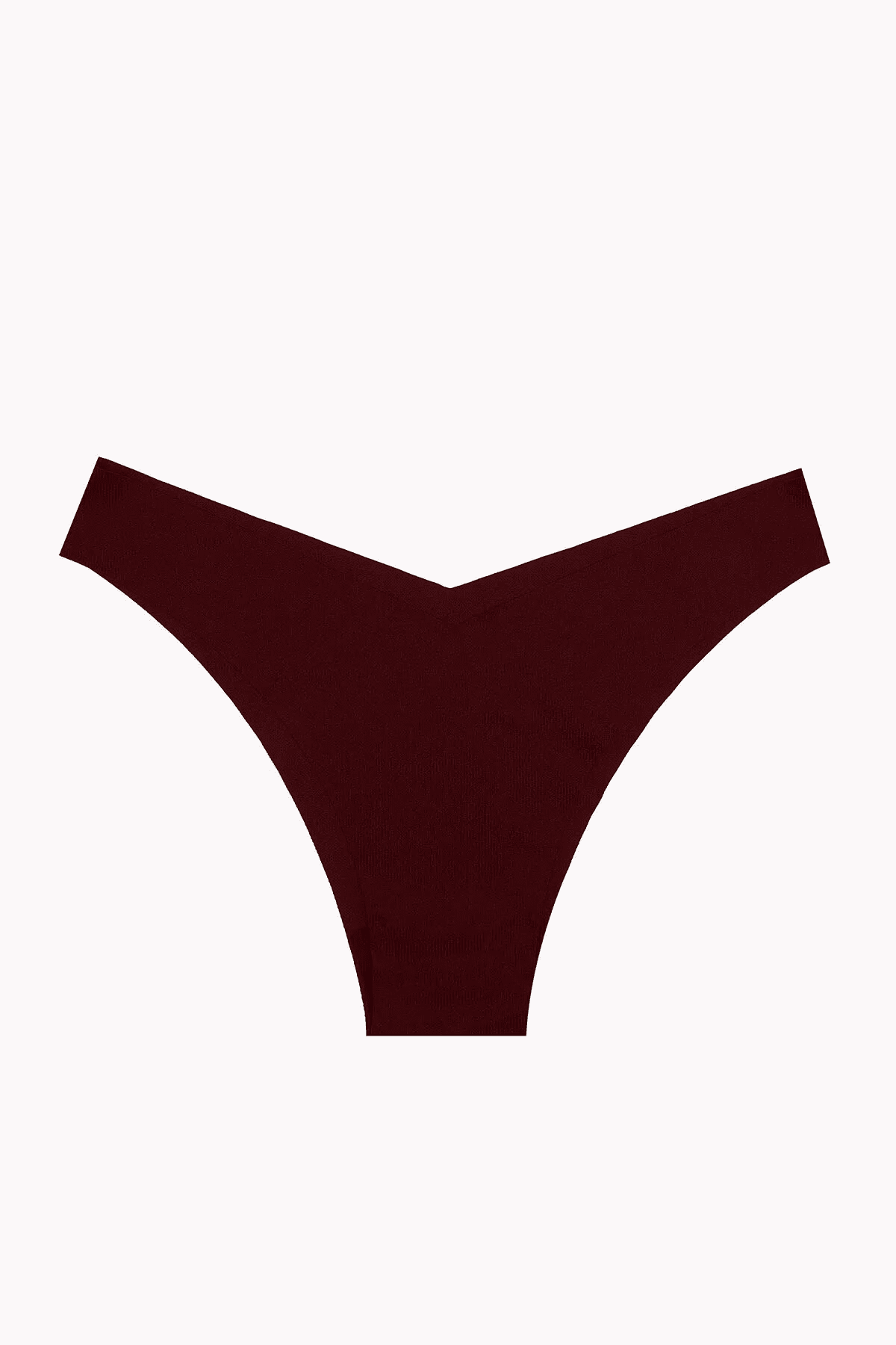 NBB Ten Bordo Cappuccino 3'lü Lazer V Shape Brazillian Külot