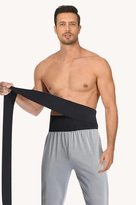 NBB Siyah Unisex İnceltici Zayıflatıcı Sarma Bel Korsesi