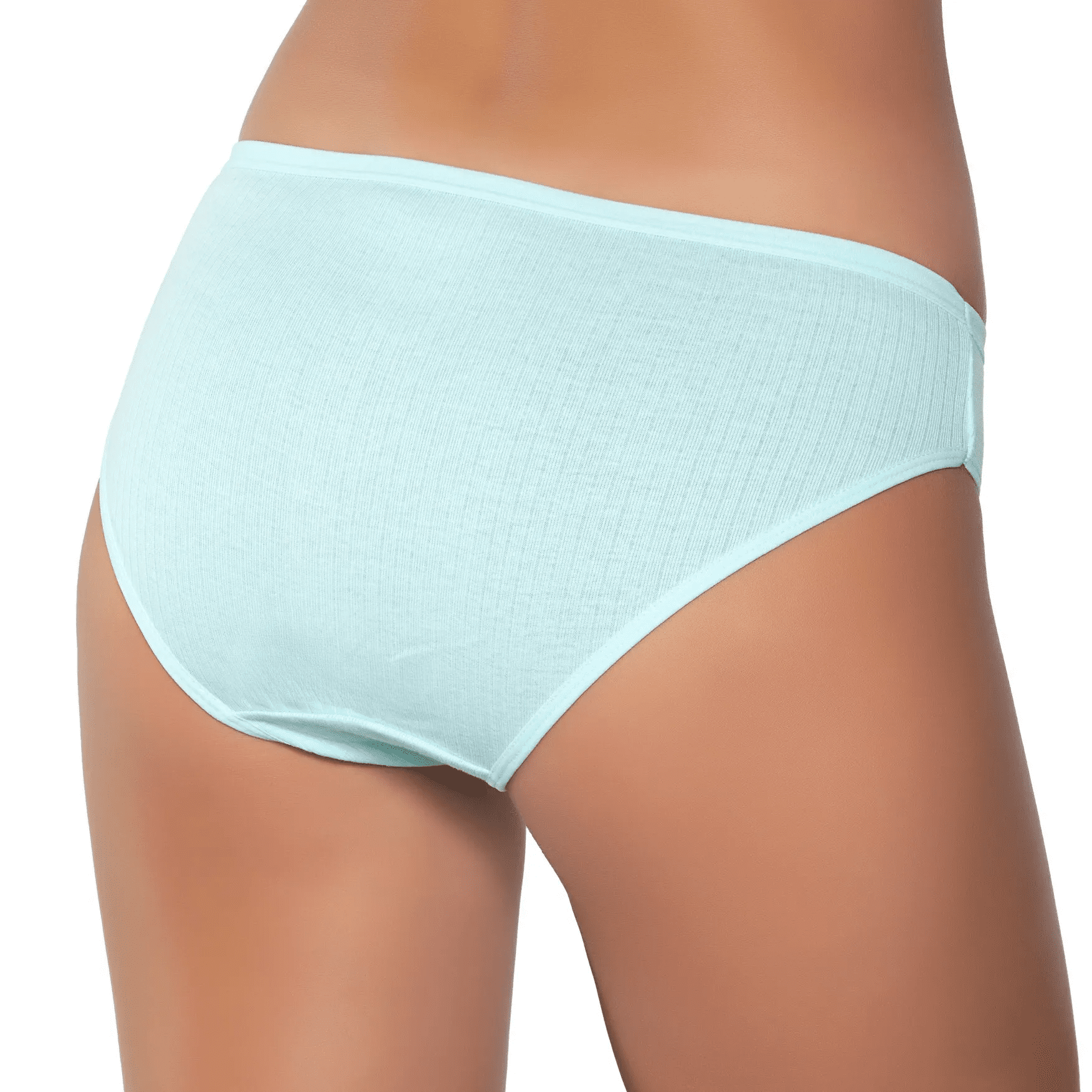 Gümüş İç Giyim 6095 Kadın Ribana İnce Bel Çizgili Bikini