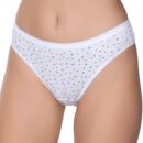 Gümüş İç Giyim 6097 Kadın Likralı İnce Bel Yıldız Baskılı Bikini