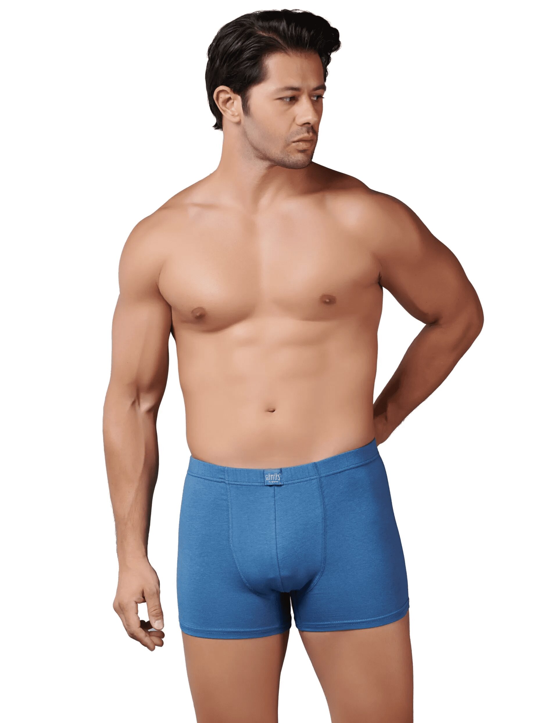 Gümüş Modal Elastan Boxer