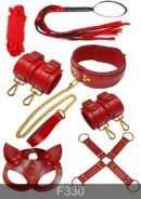 Redsaks Fantezi Kırmzız 7li Heart Set 330