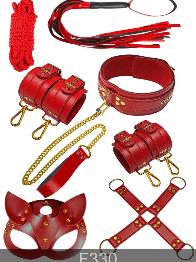 Redsaks Fantezi Kırmzız 7li Heart Set 330