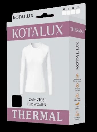 Kota Lüx Bayan Termal Body