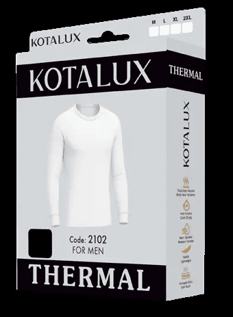 Kota Lüx Manşetli Erkek Termal Body
