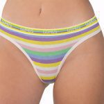 Gümüş 6019 Gökkuşağı Bikini - Kombin-2