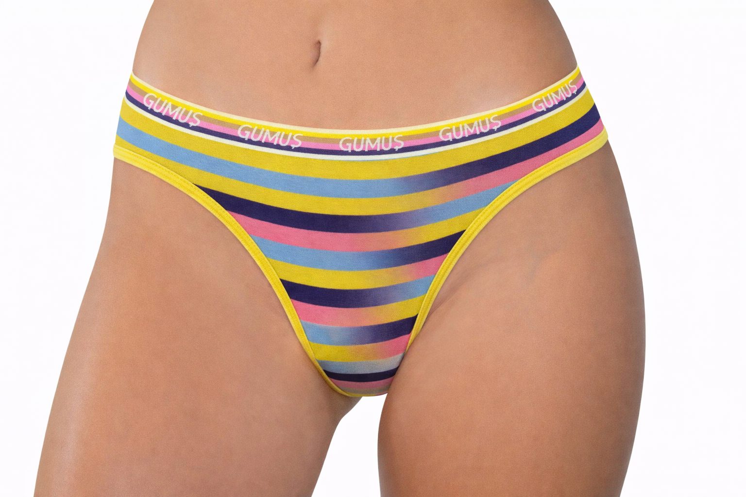 Gümüş 6019 Gökkuşağı Bikini - Görsel 4