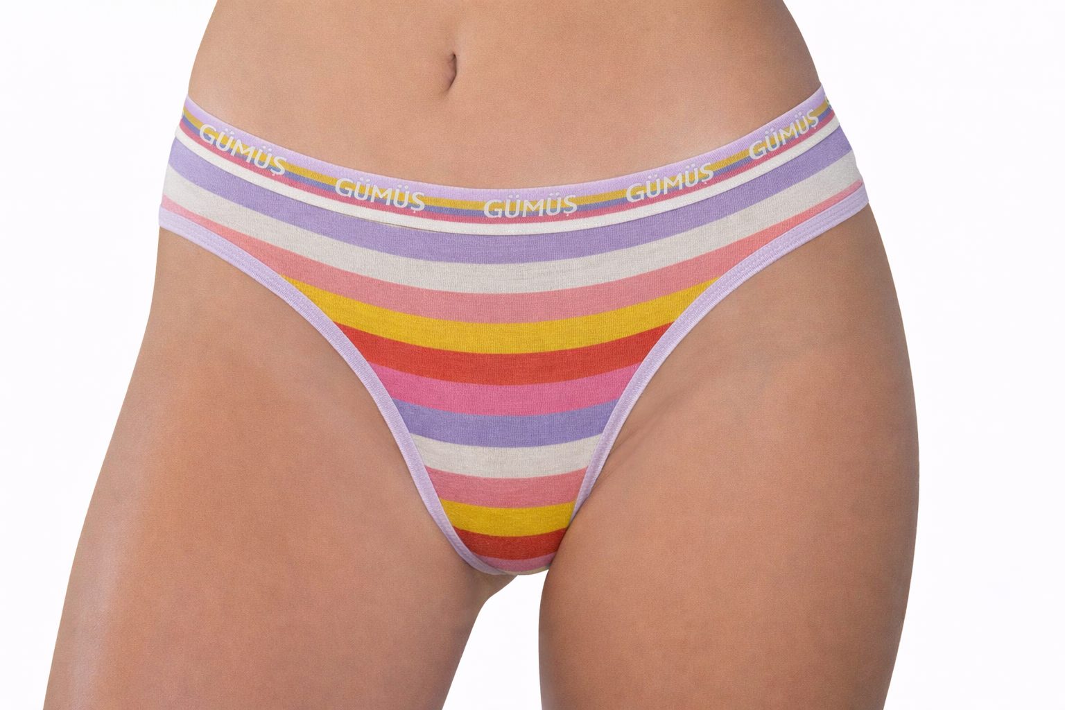 Gümüş 6019 Gökkuşağı Bikini - Görsel 5