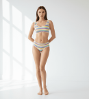 Gümüş 6019 Gökkuşağı Bikini
