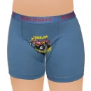 Sedef Yıldız Likralı Desenli Çocuk Boxer