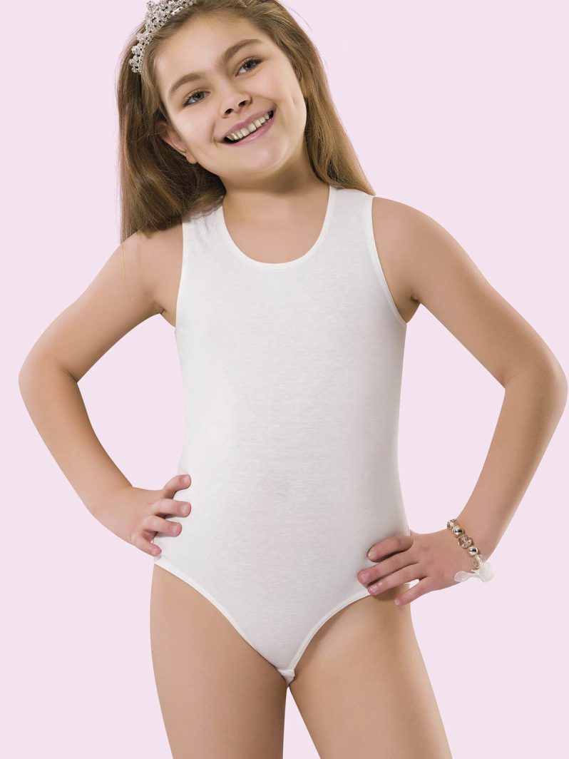 Anıt Kız Çocuk Geniş Askılı Body