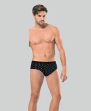 Anıt Baskılı Erkek Slip