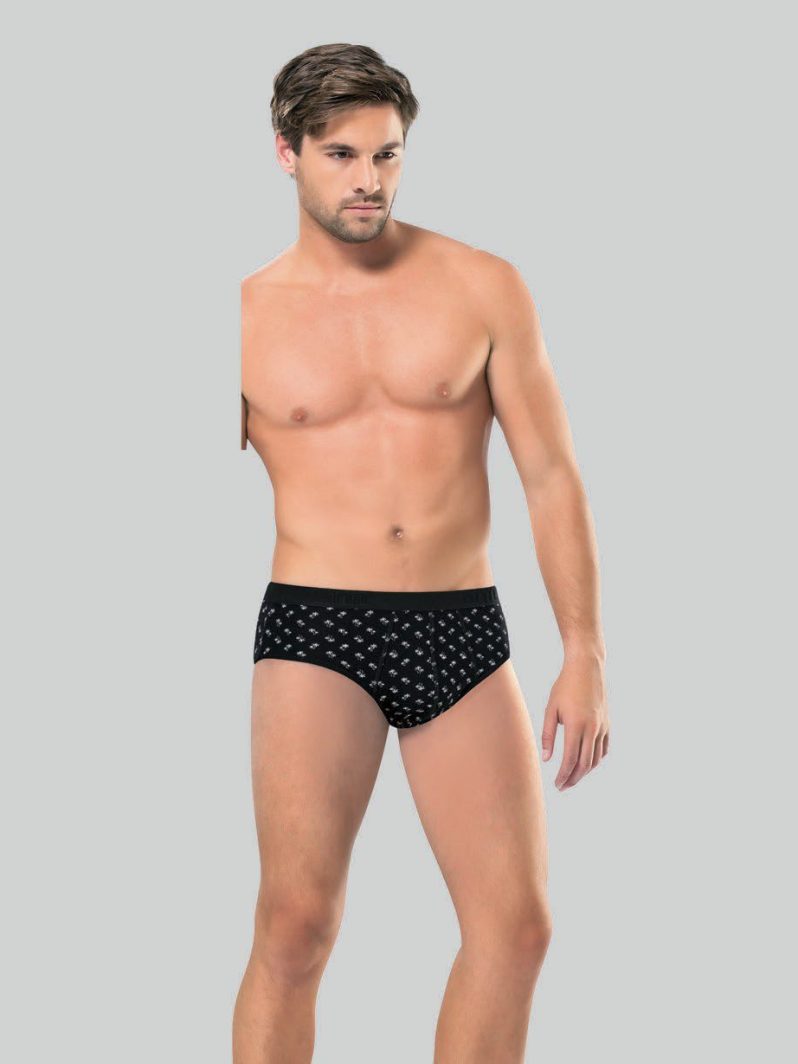 Anıt Baskılı Erkek Slip