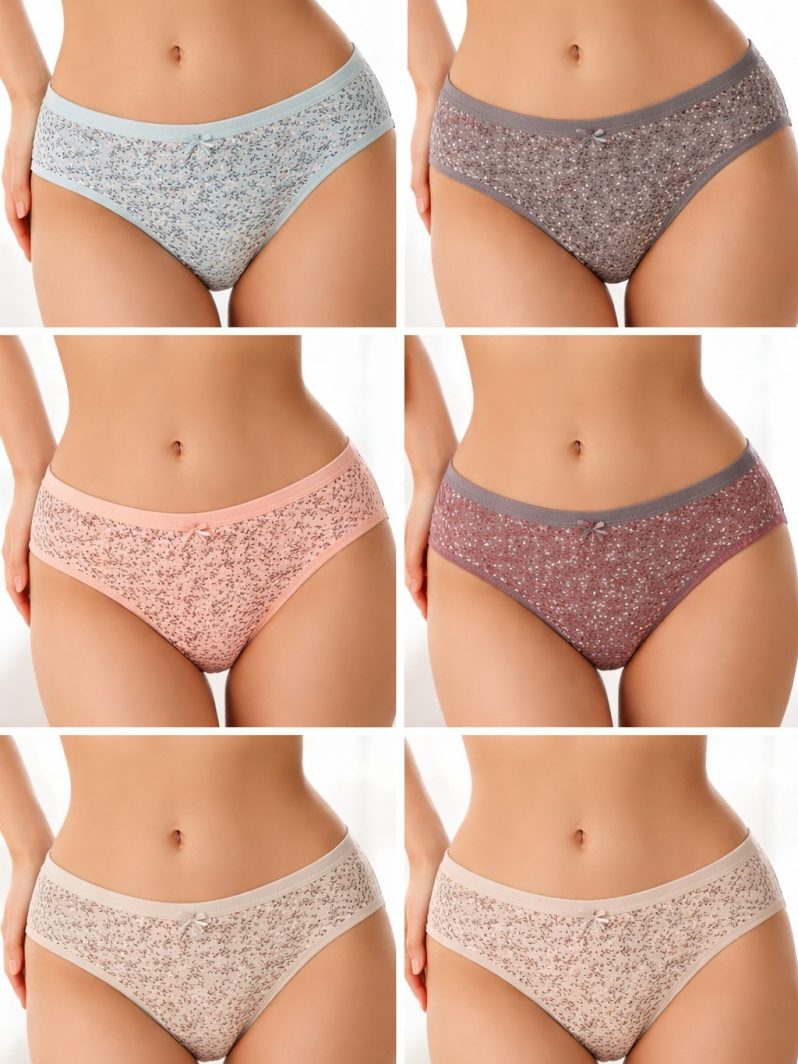 Anıt Baskılı Biyeli Bikini
