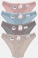 Anıt Baskılı İz Yapmaz Bayan Bikini