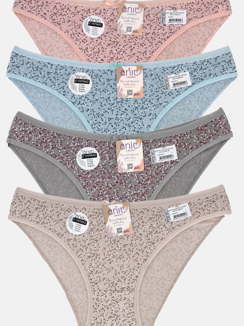Anıt Baskılı İz Yapmaz Bayan Bikini