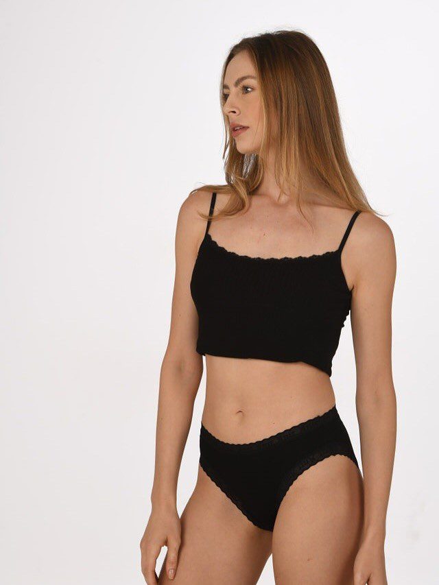 Anıt Bambu Anıt Yazılı Bayan Bikini