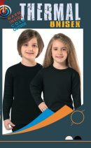 Anıt Unisex Çocuk Uzun Kol Termal Üst