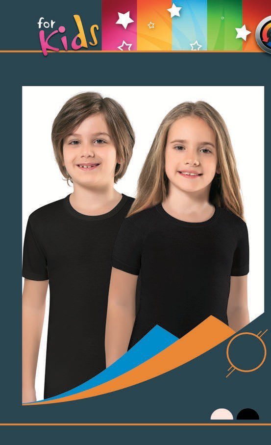 Anıt Unisex Çocuk Kısa Kol Termal Üst