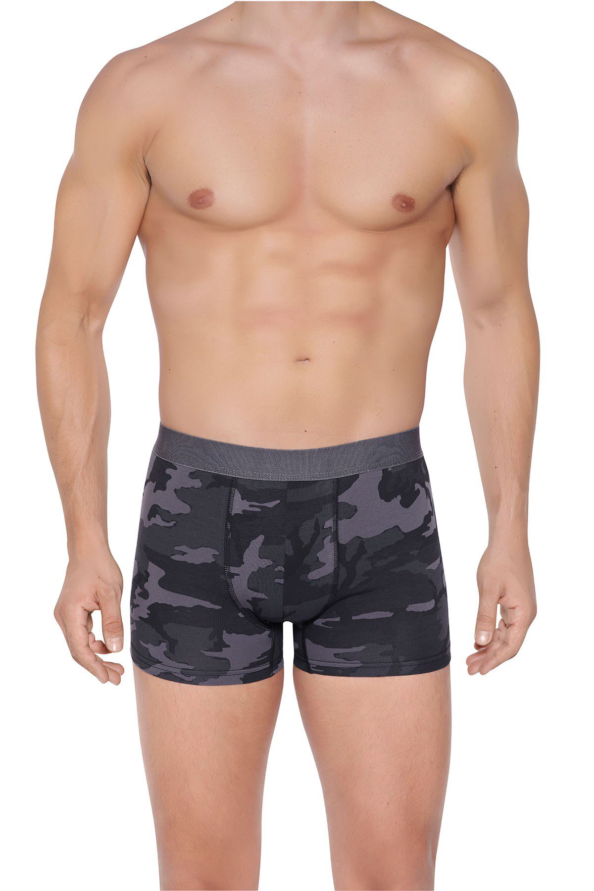 Berrak Erkek Lycralı Desenli Boxer Short