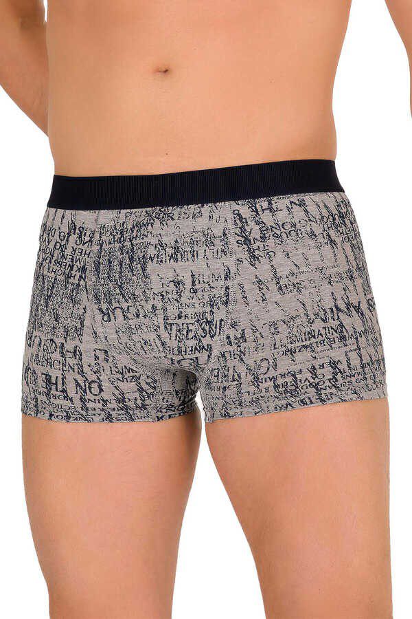 Berrak Erkek Lycralı Desenli Boxer Short