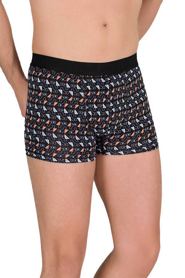 Berrak Erkek Lycralı Desenli Boxer Short