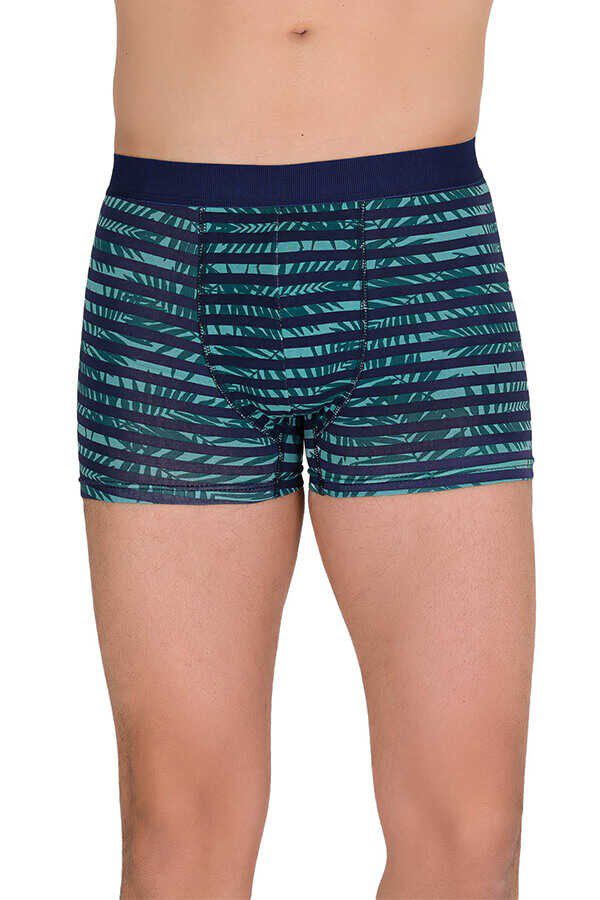 Berrak Erkek Lycralı Desenli Boxer Short