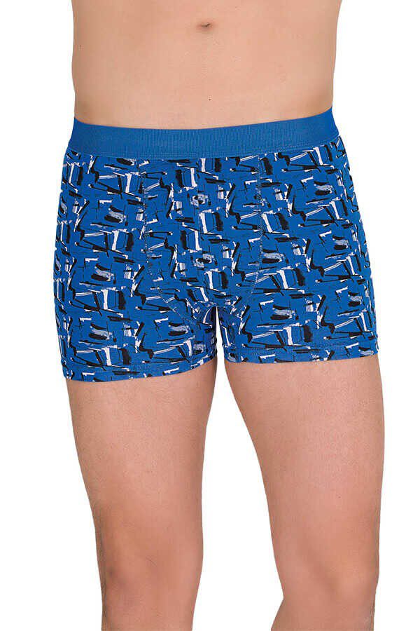 Berrak Erkek Lycralı Desenli Boxer Short