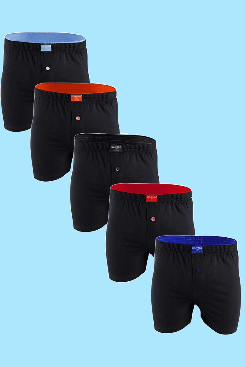 Ceylanoğlu Havlu Bel Erkek Boxer Beyaz