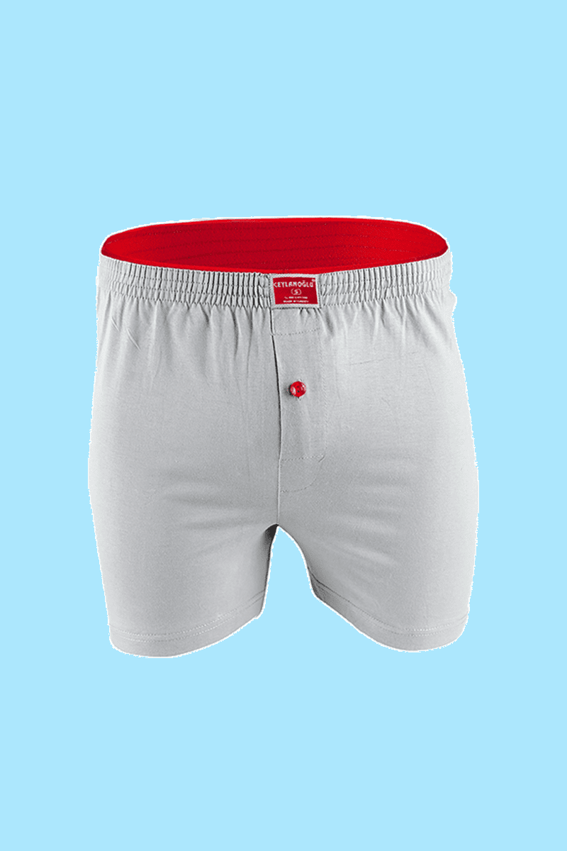 Ceylanoğlu Havlu Bel Erkek Boxer Beyaz