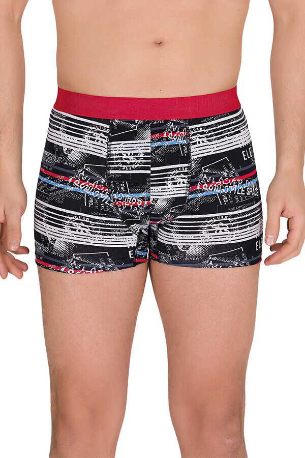 Berrak Erkek Lycralı Desenli Boxer Short