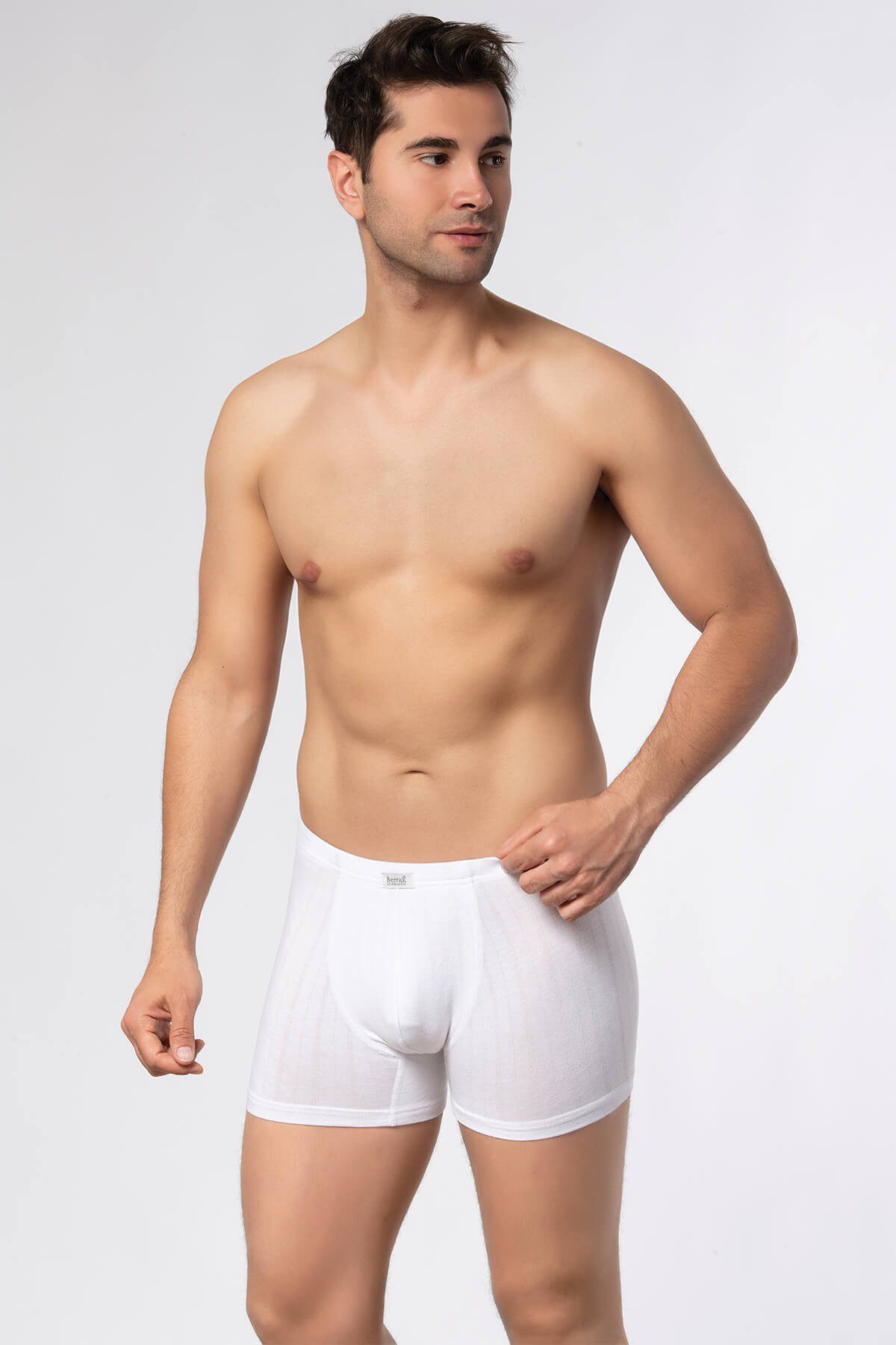 Toptan Berrak Erkek Bambu Boxer Short Berrak 4432