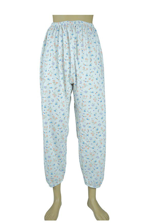 Ceylanoğlu Emprime Kışlık Pijama Lastikli Paça Emprime