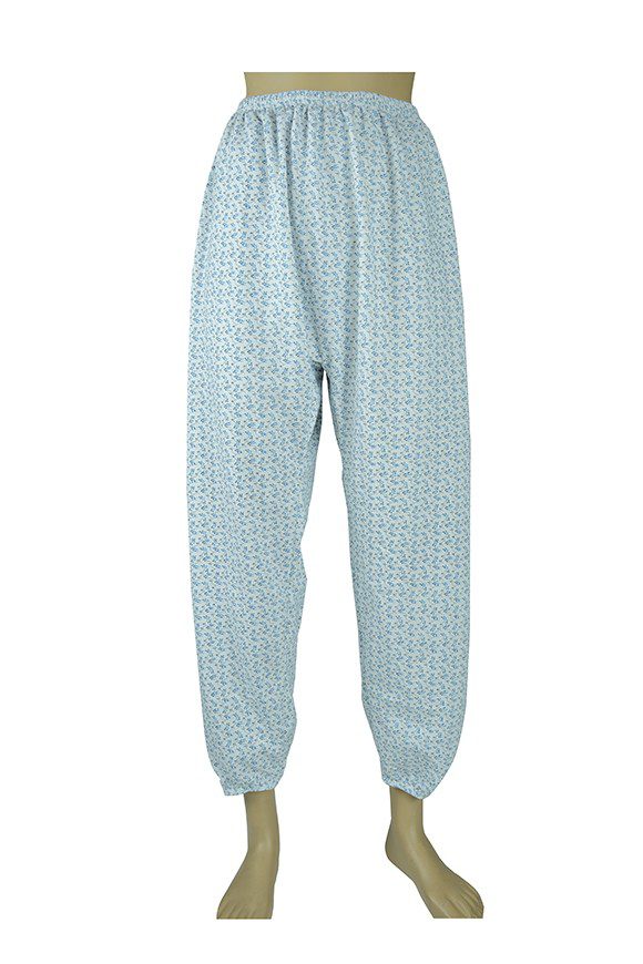 Ceylanoğlu Emprime Kışlık Pijama Lastikli Paça Emprime