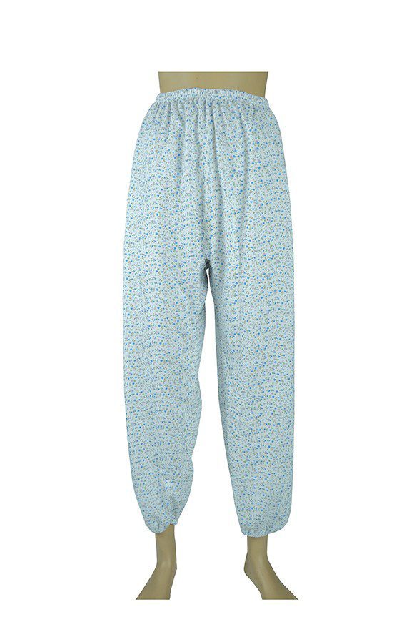 Ceylanoğlu Emprime Kışlık Pijama Lastikli Paça Emprime