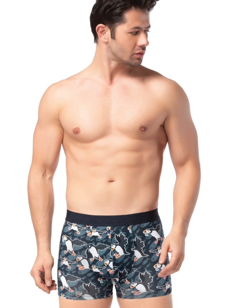 Berrak Erkek Dijital Baskı Boxer Short