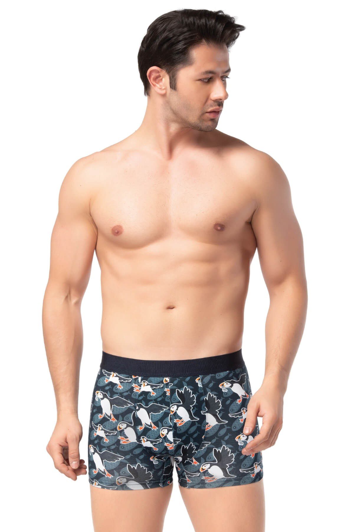 Berrak Erkek Dijital Baskı Boxer Short