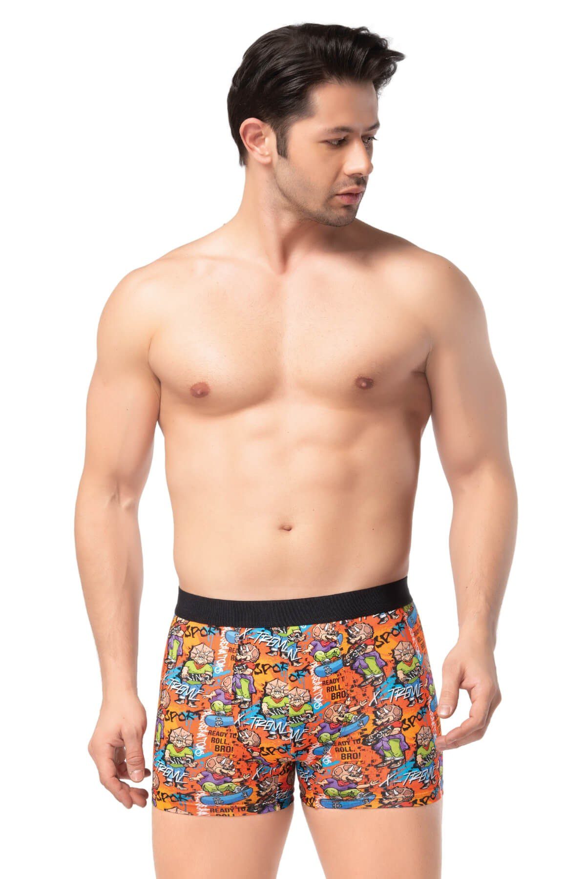 Berrak Erkek Dijital Baskı Boxer Short