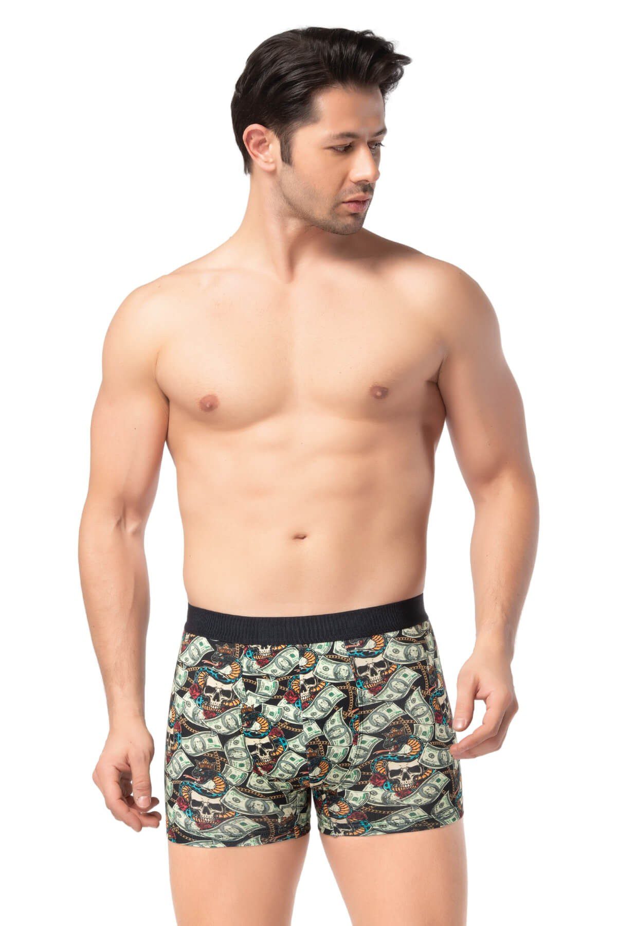 Berrak Erkek Dijital Baskı Boxer Short
