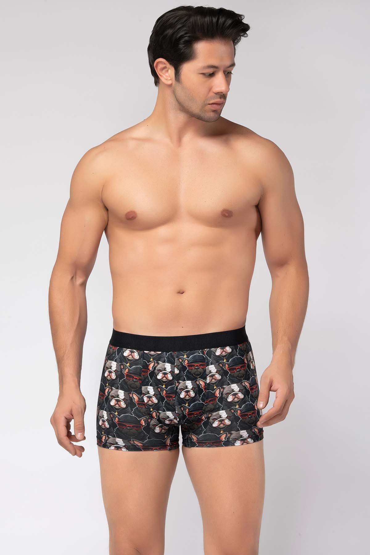 Berrak Erkek Dijital Baskı Boxer Short