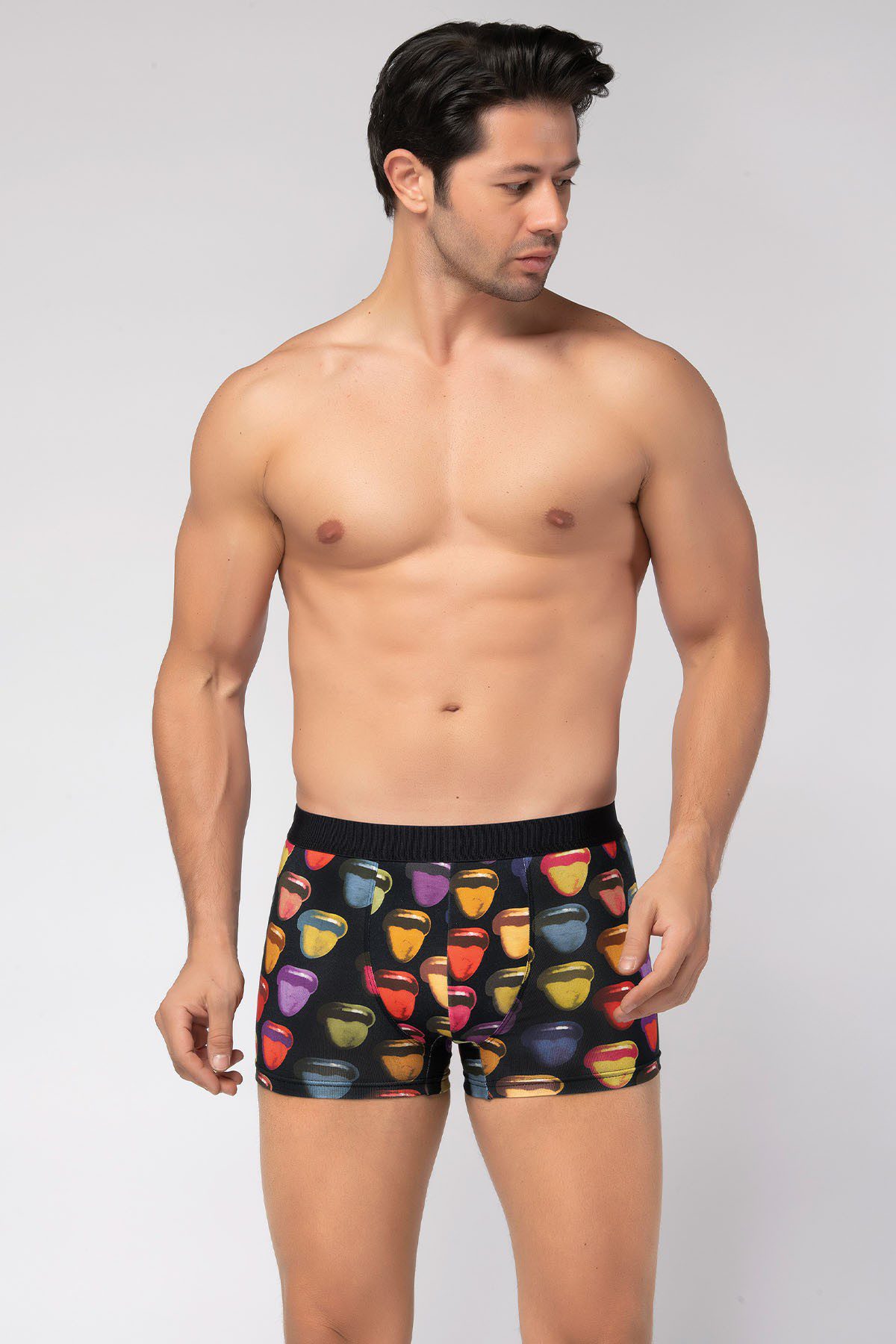 Berrak Erkek Dijital Baskı Boxer Short