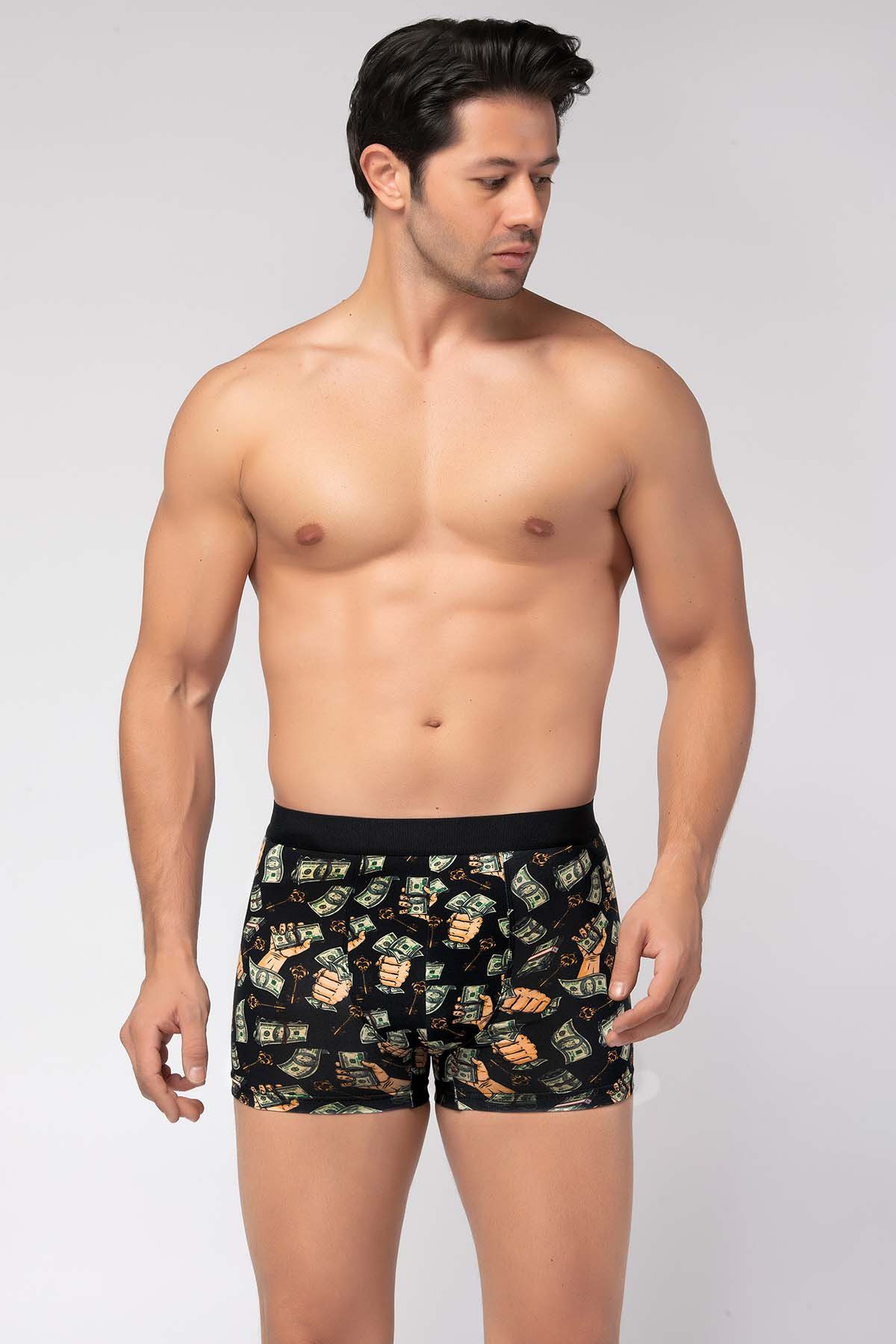 Berrak Erkek Dijital Baskı Boxer Short
