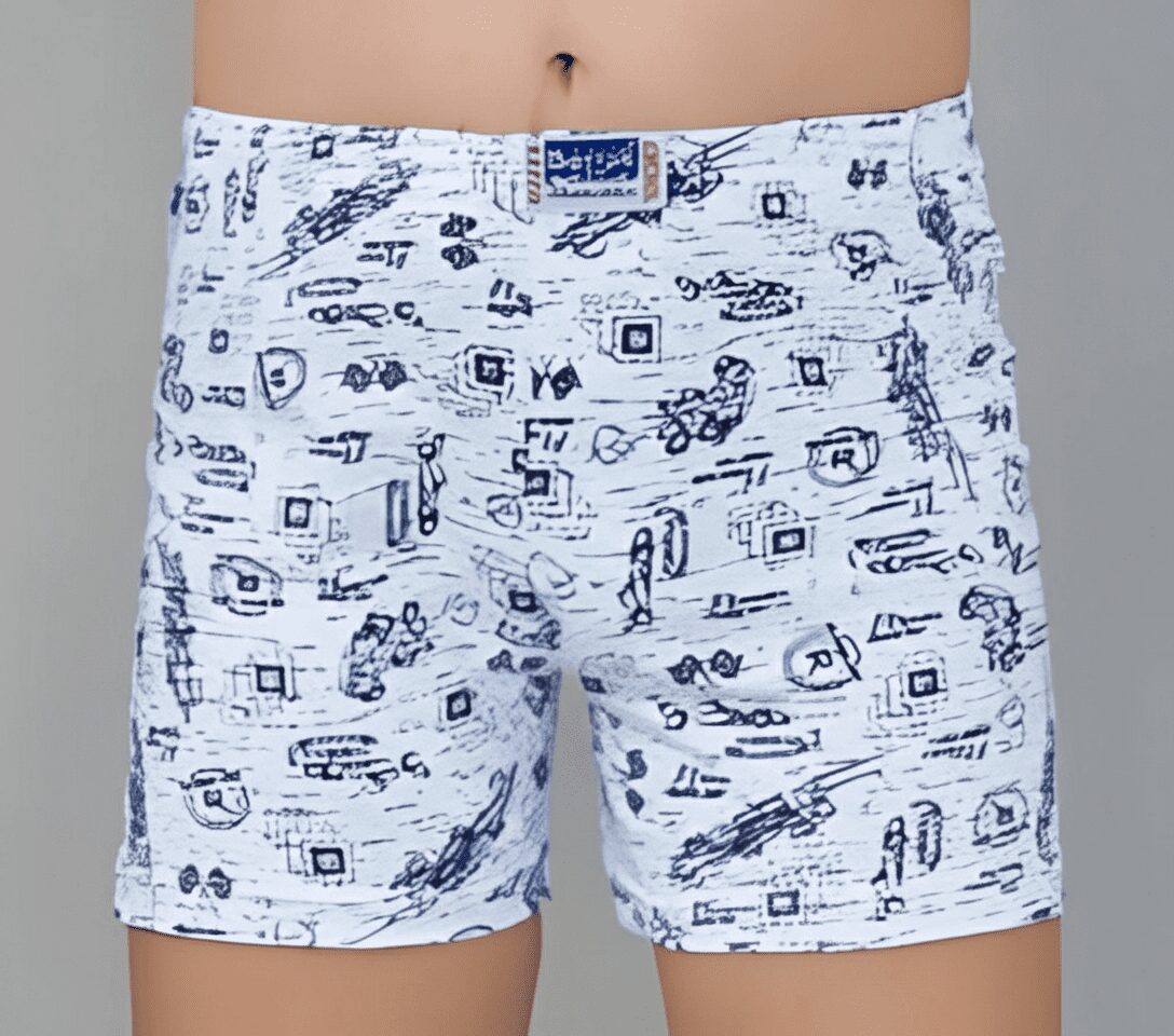 Toptan Berrak 1554 Çocuk Penye Boxer Short