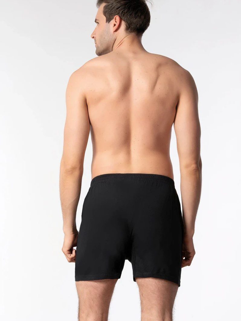 Seher Yıldızı Erkek Penye Düz Boxer Asorti