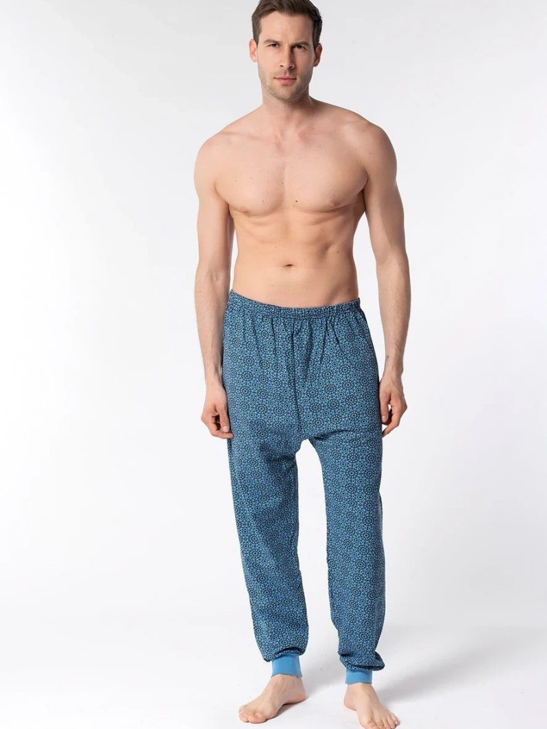 Seher Yıldızı Tekli İki İplik Erkek Pijama Asorti