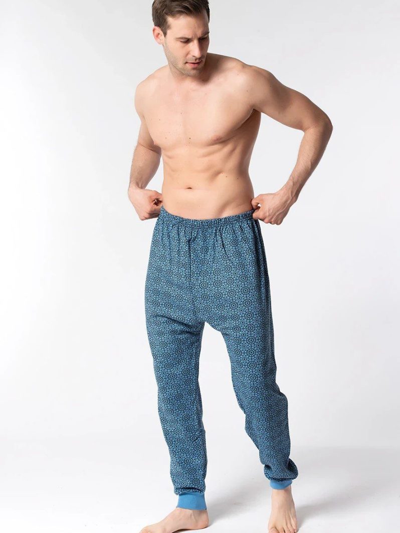 Seher Yıldızı Tekli İki İplik Erkek Pijama Asorti