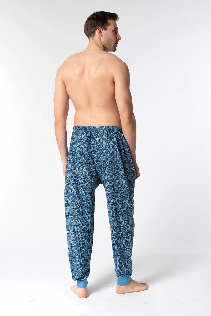 Seher Yıldızı Tekli İki İplik Erkek Pijama Asorti