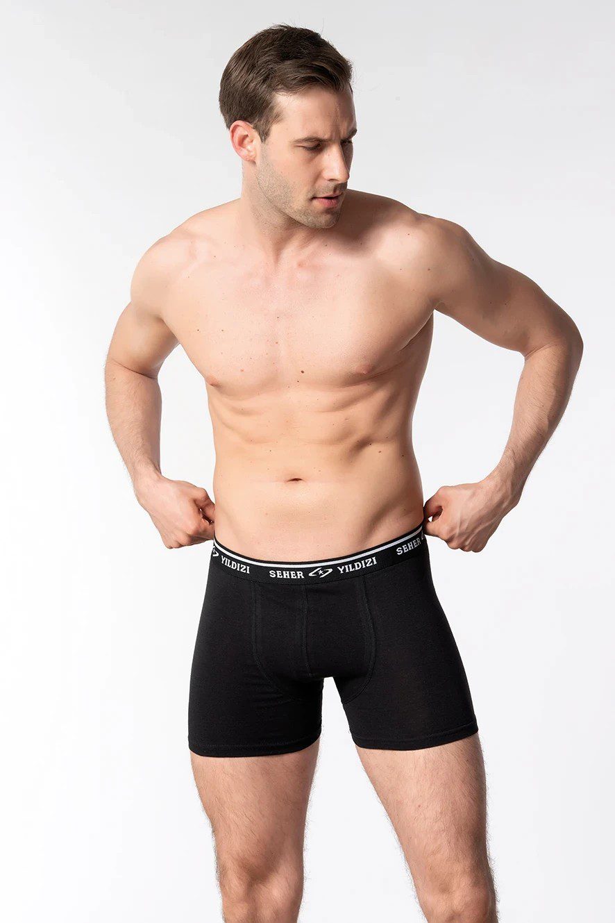 Seher Yıldızı Likralı Boxer Asorti